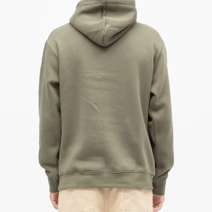 PANAME BROTHERS Sweat capuche manches longues poche kangourou Homme KAKI Hot
