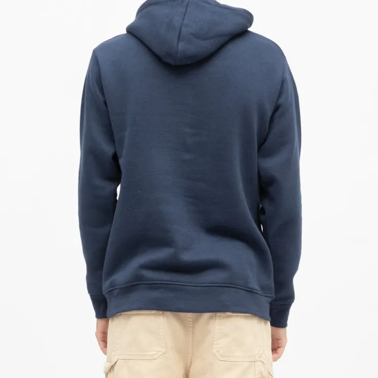 PANAME BROTHERS Sweat capuche manches longues poche kangourou Homme BLEU FONCE Hot