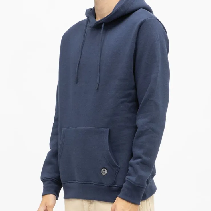 PANAME BROTHERS Sweat capuche manches longues poche kangourou Homme BLEU FONCE Hot