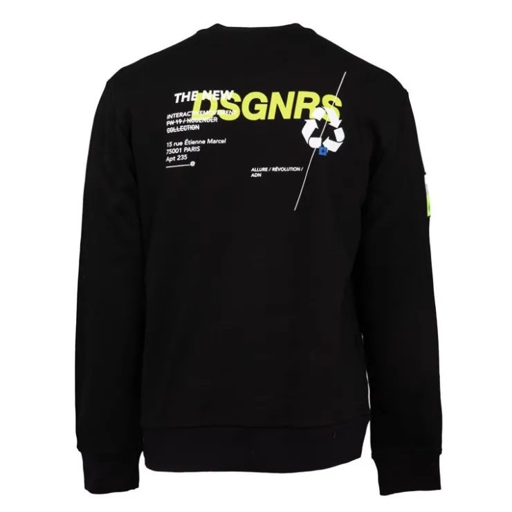 THE NEW DESIGNERS Sweat col ras de cou Homme NOIR Online