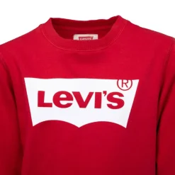 LEVI'S Sweat col rond sans capuche avec logo Enfant ROUGE Discount