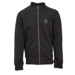 CERRUTI Sweat de sport cogollo zippé col cheminée Homme NOIR Outlet