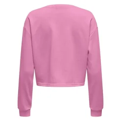 ONLY PLAY Sweat de sport crop top Pica imprimé Femme ROSE Discount