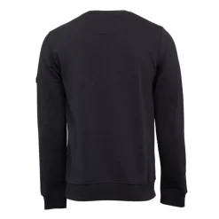 CERRUTI Sweat doux adriatico coton col rond Homme BLEU FONCE