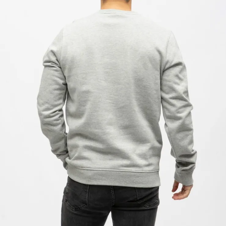 GUESS Sweat coton Homme GRIS Best