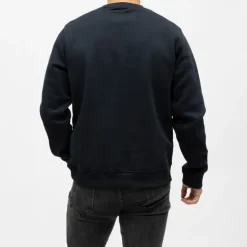 GUESS Sweat coton Homme BLEU FONCE Discount