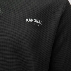 KAPORAL Sweat maille col rond kesley Homme NOIR Best