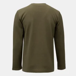 KAPORAL Sweat maille col rond kesley Homme KAKI New