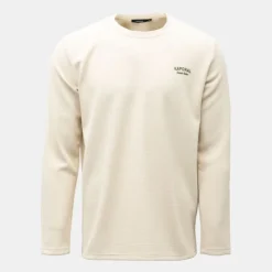 KAPORAL Sweat maille col rond kesley Homme BEIGE New