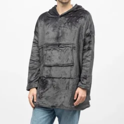 BILL TORNADE Sweat plaid ad uni 11965 Mixte GRIS FONCE