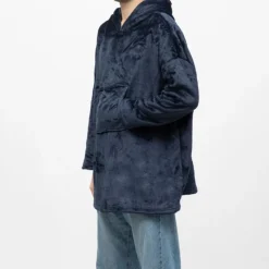 BILL TORNADE Sweat plaid ad uni 11965 Mixte BLEU FONCE New