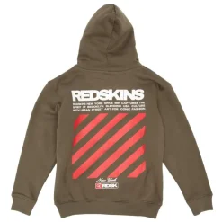 REDSKINS Sweat zip a capuche 251031 Enfant KAKI New