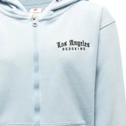 REDSKINS Sweat zip a capuche 4121 Enfant BLEU CLAIR Best