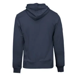 HELVETICA Sweat zip capuche gaia Homme BLEU FONCE Hot