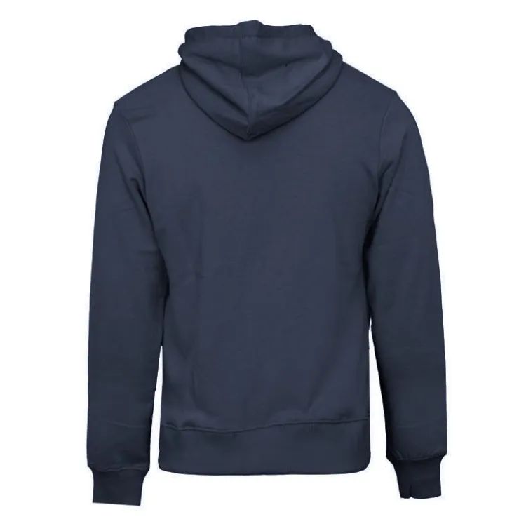 HELVETICA Sweat zip capuche gaia Homme BLEU FONCE Hot