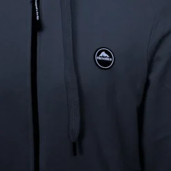 HELVETICA Sweat zip capuche gaia Homme BLEU FONCE Hot