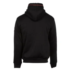 CHEVIGNON Sweat zippé à capuche fourrée surpiqures colorées Homme NOIR Discount