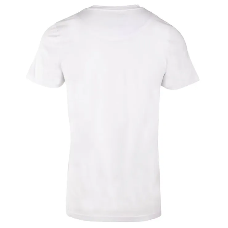 CERRUTI T shirt coton saint michelavec logo Homme BLANC Clearance