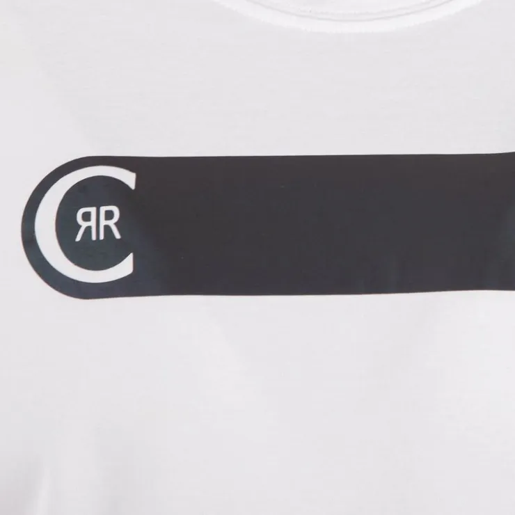 CERRUTI T shirt coton saint michelavec logo Homme BLANC Clearance