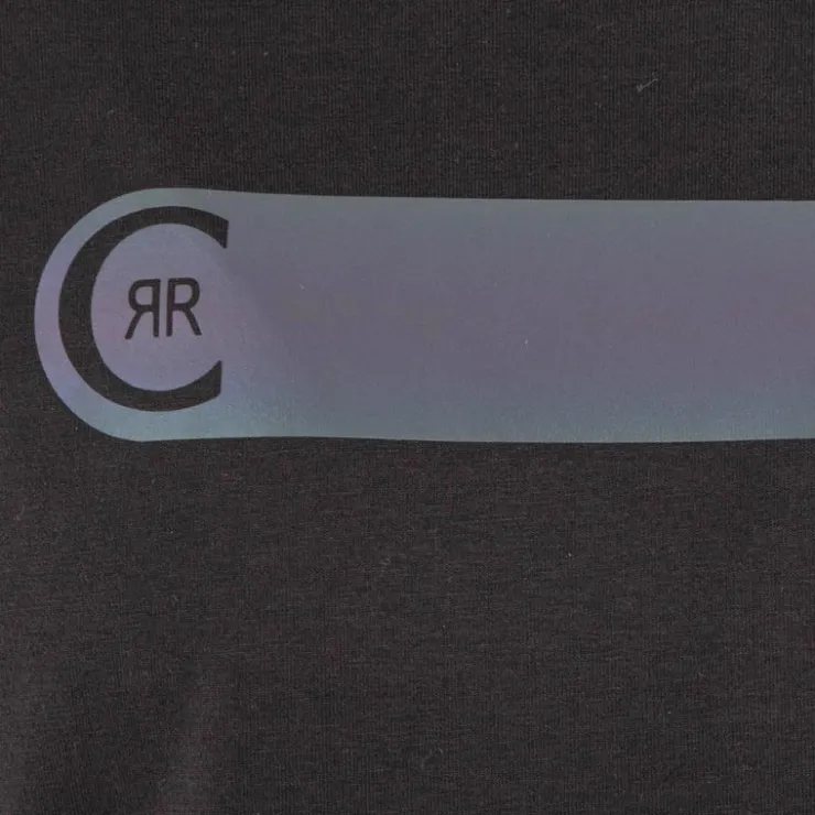 CERRUTI T shirt coton saint michelavec logo Homme NOIR Outlet