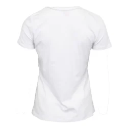 IMPERIAL T shirt imprimé coton avec écritures Femme BLANC Best