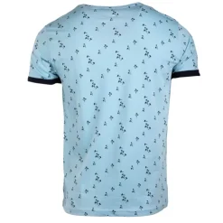 BLAGGIO Tee shirt à motif avec poche maceo Homme BLEU Best
