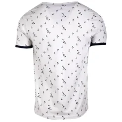 BLAGGIO Tee shirt à motif avec poche maceo Homme BLANC Online