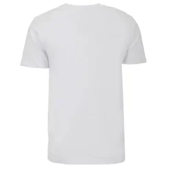 CHEVIGNON Tee shirt avec logo fausse fourrure Homme BLANC New