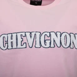 CHEVIGNON Tee shirt avec logo fausse fourrure Homme ROSE Hot