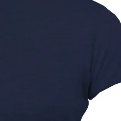 BILL TORNADE Tee shirt basique à manches courtes col rond Femme BLEU FONCE Clearance