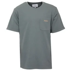 GIANFRANCO FERRE Tee shirt basique avec poche tissu texturé logo brodé Homme VERT Best
