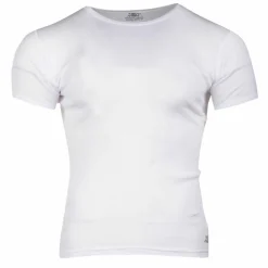 NEW MAN Tee shirt basique cintré coton Homme BLANC Hot