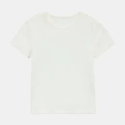 VERO MODA Tee shirt basique folia regular col rond Femme BLANC New
