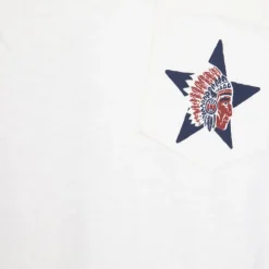 WHEELS AND WAVES Tee shirt basique imprimé étoile dos Homme BLANC ECRU Discount