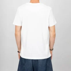 VON DUTCH Tee shirt basique logo délavé col rond coton Homme BLANC Best