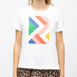 LA PETITE ETOILE Tee shirt tal imprimé graphique Femme BLANC Online