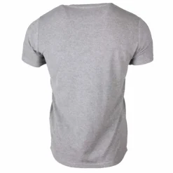 CERRUTI Tee shirt brodé uni Homme GRIS CLAIR New
