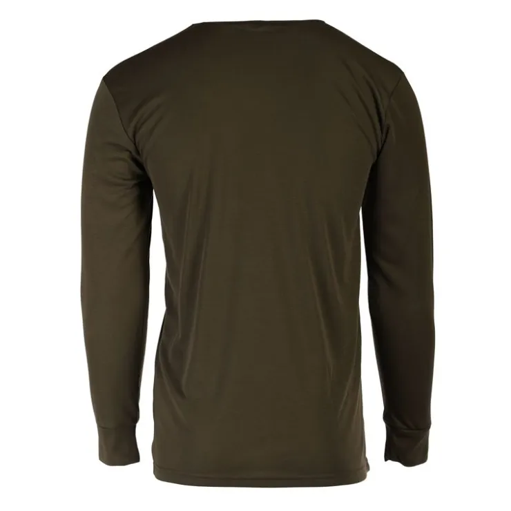 KAPORAL Tee shirt chaud classique sid col rond Homme KAKI Best