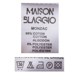 BLAGGIO Tee shirt chiné monzac avec poche Homme BLEU FONCE