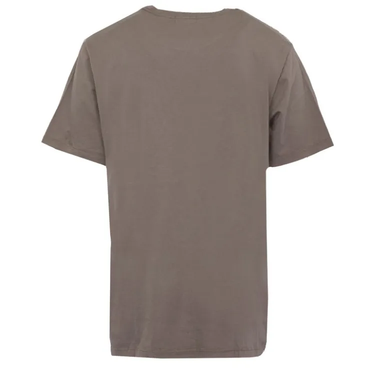 DOCKERS Tee shirt classique coton logo imprimé Homme KAKI Hot