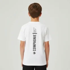 COMPAGNIE DE CALIFORNIE Tee shirt classique imprimé dos Compagnie Enfant BLANC Clearance