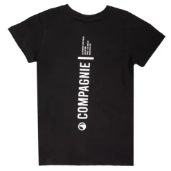 COMPAGNIE DE CALIFORNIE Tee shirt classique imprimé dos Compagnie Enfant NOIR New