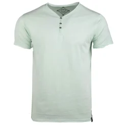 BLAGGIO Tee shirt col boutonné mattew Homme VERT CLAIR Hot