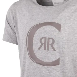 CERRUTI Tee shirt col rond avec logo arco Homme GRIS CLAIR Best