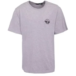 DOCKERS Tee shirt col rond coton logo imprimé Homme GRIS Hot
