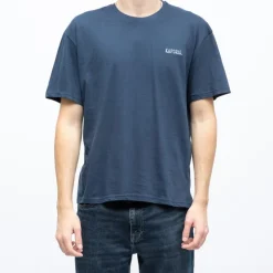 KAPORAL Tee shirt col rond liliam coton Homme BLEU FONCE