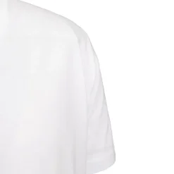 PIERRE CARDIN Tee shirt col rond signature poitrine Homme BLANC New