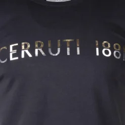 CERRUTI Tee shirt col rond Trapani Homme NOIR Best