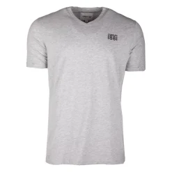 CERRUTI Tee shirt col v biasca Homme GRIS New
