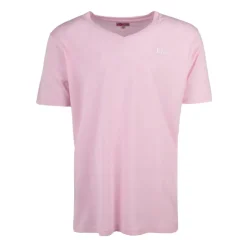 LEE COOPER Tee shirt col v canard poitrine travis Homme ROSE CLAIR Online